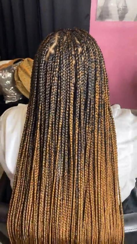 Box Braids Hairstyles Ombre, Long Braids For Black Women With Color, Ombre Knotless Box Braids, Ombré Knotless Braids, Long Braids For Black Women, Ombré Knotless, Ombre Box Braids, Knotless Box Braids, Ombre Braid