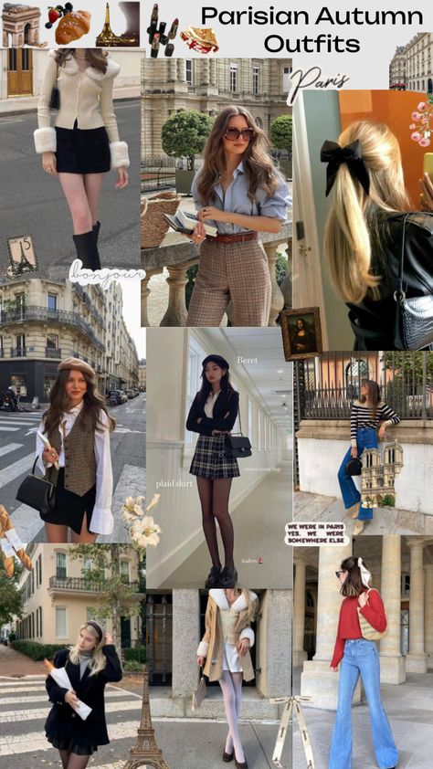 Parisian fashion >>❣️#outfitinspo #parisian #france #fallfashion France Fashion Parisian Style, Paris Autumn Outfit, France Aesthetic Outfit, Parisian Style Fall, Paris Autumn, Outfits Paris, Paris In Autumn, Parisian Outfits, France Outfits