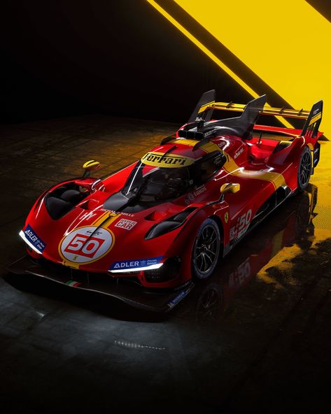 Autosport on Twitter: "🚨 First look at the Ferrari 499P Hypercar in full race livery ❤️💛 #WEC #Ferrari #Hypercar #Autosport https://t.co/JffRSeI7v3" / Twitter Ferrari Hypercar, Ferrari 499p, 2023 Ferrari, Ferrari 360, New Ferrari, Ferrari Racing, Ferrari California, Cars And Coffee, Sports Car Racing