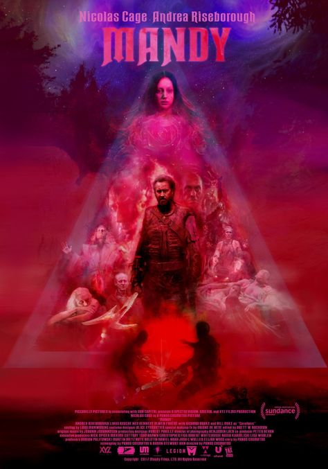 Mandy (2018) Mandy 2018, Horror Podcast, Tam Film, Noomi Rapace, Photo Star, Film Horror, 2018 Movies, I Love Cinema, Tv Series Online