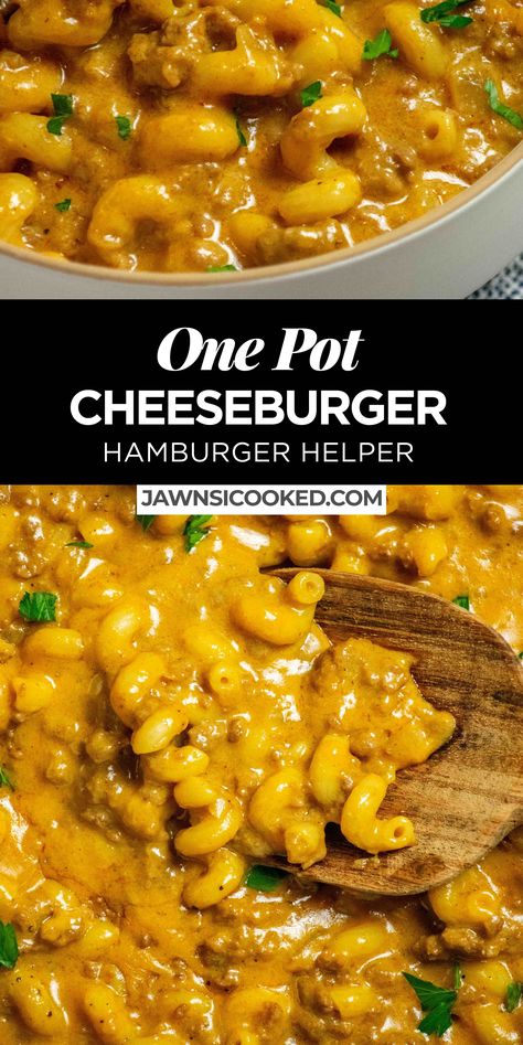 Things With Hamburger Meat, Beef Hamburger Helper Recipes, Meal Ideas For Hamburger Meat, Cheesy Italian Shells Hamburger Helper, How To Make Homemade Hamburger Helper, Big Cheap Meals Large Families, Cheesy Hamburger Macaroni, Cheese Burger Macaroni Hamburger Helper, Cheeseburger Macaroni Recipe