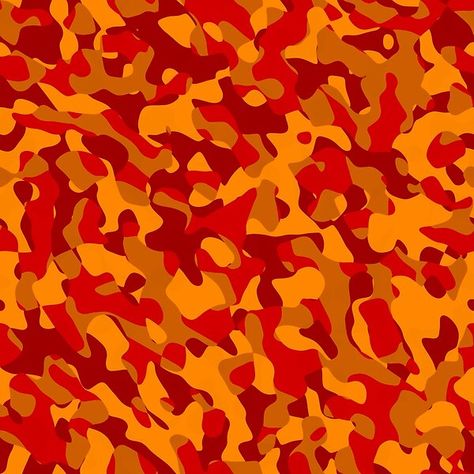 Yellow Camouflage, Images Of Love, Interesting Patterns, Camo Patterns, Blue Camouflage, Patterns Abstract, Unique Images, Decorative Pattern, Red And Orange