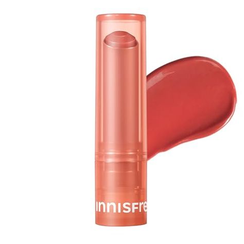 innisfree Dewy Tint Lip Balm with Hydrating Hyaluronic Acid and Ceramides, Tinted Korean Lip Balm Korean Lip Balm, Korean Lips, Tinted Lip Balm, Lip Tint, Hyaluronic Acid, Lip Balm, Homecoming, The Balm, Lips