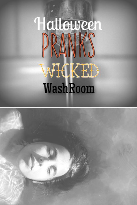 Halloween Pranks Wicked Washroom Halloween Pranks For Adults, Prank Ideas, Halloween Pranks, Adult Crafts, Creepy Halloween, Halloween Recipes, Halloween Hacks, Celebration Party, Haunted House