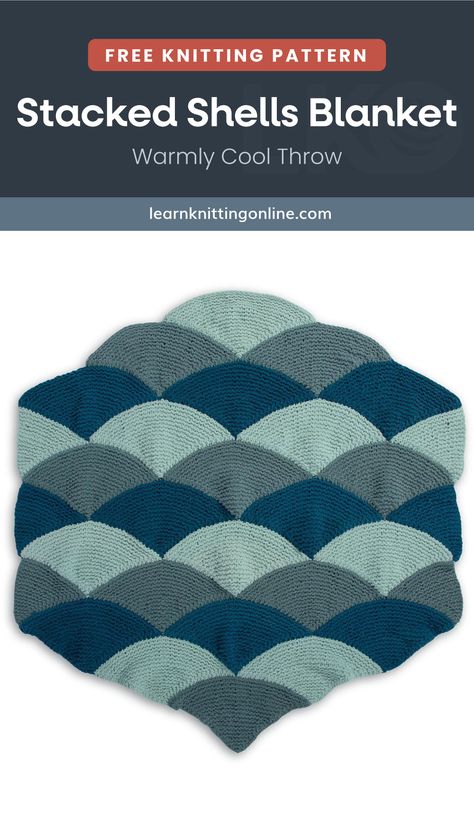 Learn Knitting, Knit Afghan Patterns, Free Baby Blanket Patterns, Summer Knitting Patterns, Easy Knitting Patterns Free, Knit Blankets, Basic Stitches, Knitted Blanket, Free Knitting Patterns