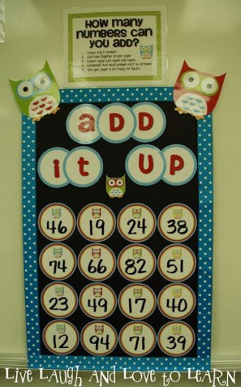 One fabulous idea that I see pinned over and over is a Boggle Board for the classroom. You take a bulletin board or wall display area and turn it into a giant Boggle Board for students to use as an activity to come up with as many word combinations as possible. Well…….I’ve been wanting a … Math Boggle, Boggle Board, Second Grade Math, Math Addition, Math Workshop, Math Numbers, Math Curriculum, Guided Math, First Grade Math