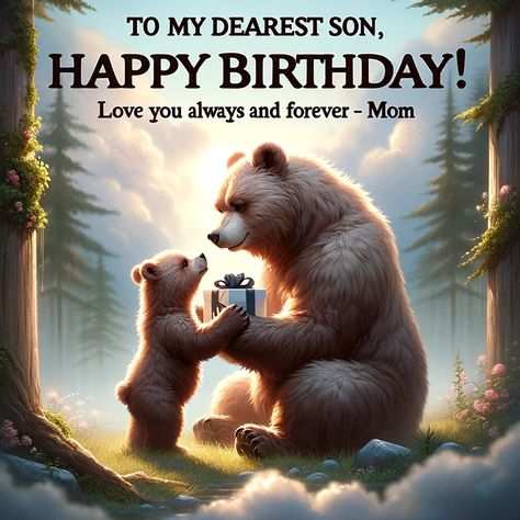 🎂👩‍👦 Shower your son with unconditional love on his special day! 💖✨ These birthday wishes from a mother's heart will let him know just how cherished he is. 🎉🥳 #BirthdayWishesForSon #MotherlyLove #UnconditionalLove #SpecialBond #BirthdayCelebration #MomAndSonLove Happy Birthday Son From Mom Funny, My Son Birthday Wishes, Happy 19th Birthday Son, Happy Birthday My Son Wishes, Happy Birthday Son From Mom I Love You, Happy Birthday Quotes For Son, Happy Birthday Son Funny, Birthday Wishes For Son From Mom, Funny Birthday Wishes For Son