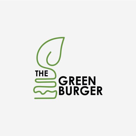 Keyla Lerma | Brand Identity Designer on Instagram: “This logo is for a made up vegan burger restaurant. I made this when I was in school, I spent hours trying to come up with a sketch I liked…” Resturant Logo, Burger Branding, Fresh Logo Design, Burger Logo, Health App Design, Healthy Logo, Greens Restaurant, Logo Desing, Burger Restaurant