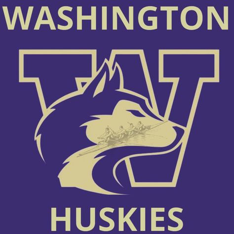 University Of Washington Logo, Washington Huskies Logo, Husky Logo, Washington Huskies Football, Uw Huskies, Huskies Football, College Tennis, College Things, University Of Washington Huskies