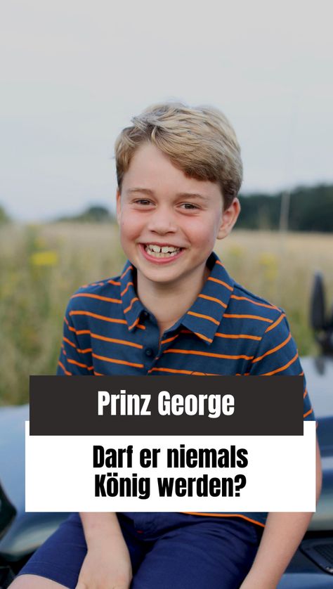 Prinz George soll eines Tages den britischen Thron regieren. Eine Autorin äußert allerdings Bedenken, ob der Royal jemals König werden wird. Prinz George, Prince George, Royals, Prince