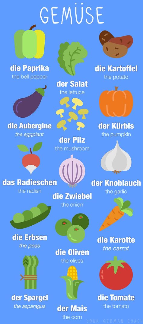 Vegetables German Vocabulary #german #deutsch #germanvocabulary #learngerman #gemüse #language #deutsch #deutschlernen #aleman #aprenderaleman #wortschatz.#languagelearning #polyglot #languagestudy  #languagegoals #languagecommunity #languagefluency #languagejourney #languagepassion Fruits In German, Language Learning Notebook Ideas German, German Vegetables, Cool German Words, German Phrases Learning, German Vocabulary, Deutsch Language, German Resources, Study German