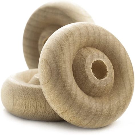 1-1/4' Wood Toy Wheels - Bag of 100 #woodencraft Wooden Toy Wheels, Wooden Toys Diy, Wood Car, Toy Wood, Wooden Wheel, Geek Crafts, Simple Toys, Operation Christmas Child, Origami Animals