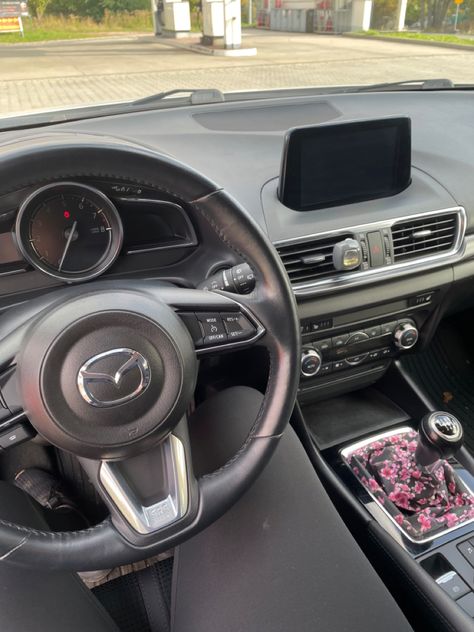 #mazda3 #mazda #carinspo #carinterior #carinteriordecoration Mazda Cx5 Interior, Mazda 3 Interior, Mazda Cx3, Mazda 3 Sedan, Car Facts, Mazda Cx5, Inside Car, Mazda Cars, Car Deco