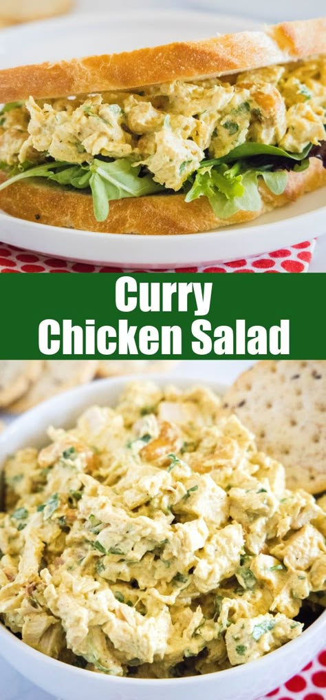 Crockpot Shredded Chicken Tacos, Crockpot Shredded Chicken, Curry Chicken Salad, Shredded Chicken Tacos, Windows To The Soul, Easy Curry, Chicken Curry Salad, Chicken Salad Sandwich, Easy Chicken Curry