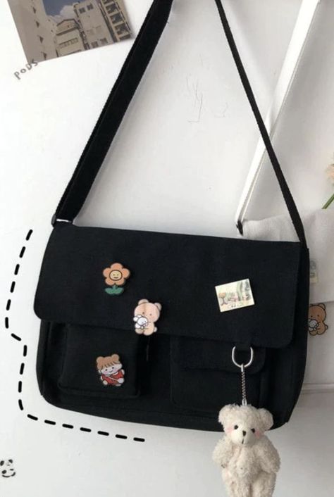 Sling Bags Women Fashion, Sling Bags Women, Everyday Bag Essentials, Cute School Bags, Stylish School Bags, My Style Bags, Aesthetic Bags, Girly Bags, Fancy Bags