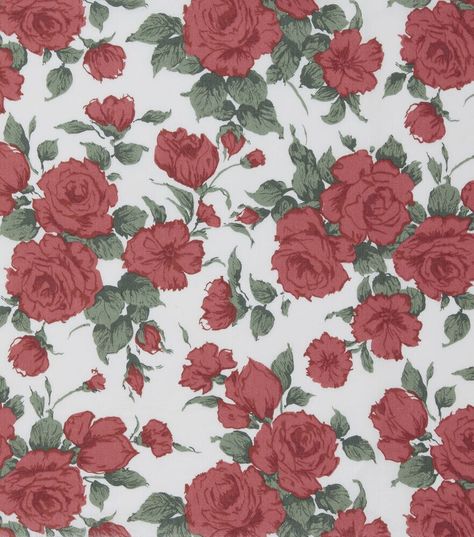 Liberty Fabrics Carline Rose Tana Lawn Fabric | JOANN Patriotic Fabric, Summer Crafts For Kids, Lawn Fabric, Pet Day, Apple Watch Wallpaper, Kids Fabric, Romantic Design, Fabric Animals, Sewing Items