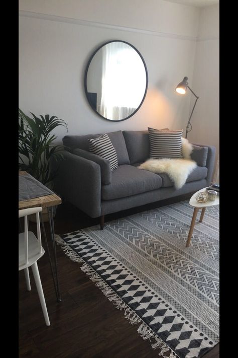 Dfs French connection marl sofa grey Scandi style Grey Corner Sofa Living Rooms Small Spaces, Ash Sofa Living Rooms, Scandi Living Room Grey Sofa, Dark Grey Corner Sofa Living Rooms, Small Grey Sofa, Dsrk Grey Sofa, Dark Hray Sofa, Scandi Sofa, Modern Grey Sofa