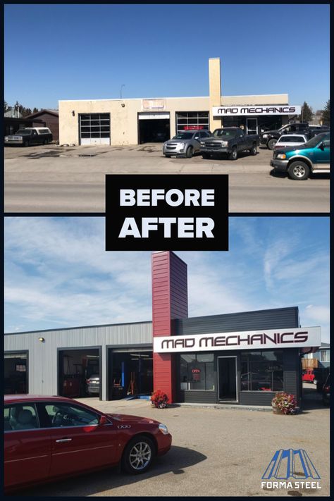 Transmission Shop Ideas, Auto Repair Office Ideas, Auto Shop Decor, Modern Auto Shop, Auto Repair Shop Office Ideas, Shop Renovation Ideas, Automotive Repair Shop Design, Auto Shop Ideas Business, Autobody Repair Shop Ideas