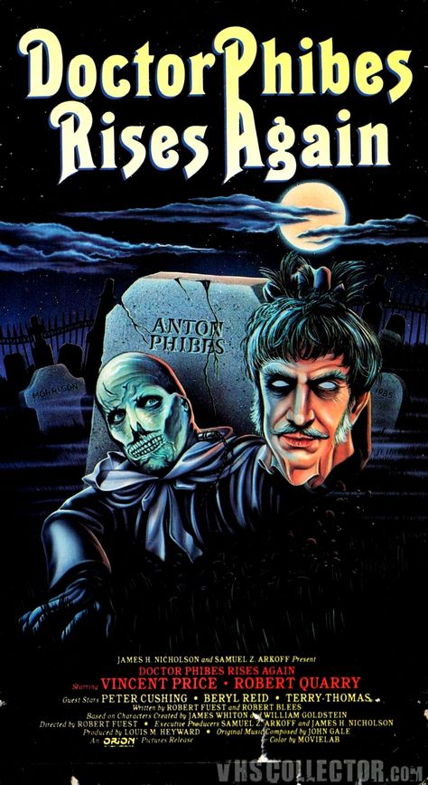 The Price of Horror ... Dr Phibes, Classic Horror Movies Posters, Christopher Lee, Vincent Price, Famous Monsters, Fiction Movies, Horror Monsters, Classic Movie Posters, Horror Posters