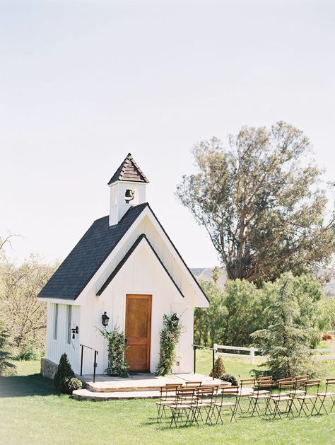 Tiny Wedding Chapel, Outdoor Chapel Wedding, Small Chapel Design, Small Church Design, Small Wedding Chapel, Backyard Chapel, Mini Chapel, Family Chapel, Ranch Wedding Ideas