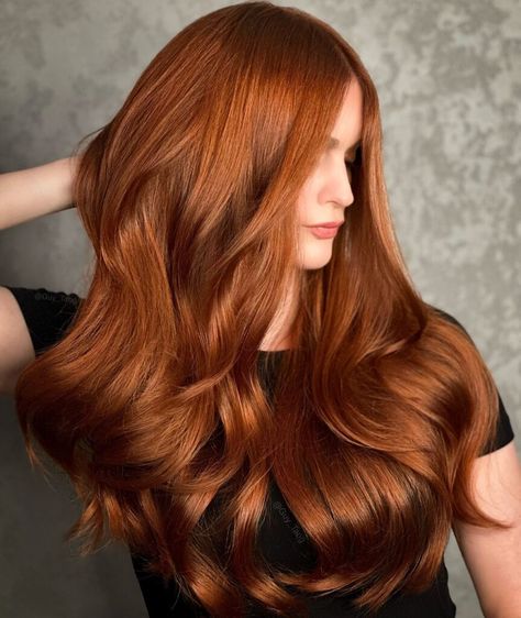 These 2024 Hair Trends For Women Are About to Take Over Your Feed 2024 Hair Trends For Women, 2024 Hair Trends, Vibrant Red Hair, Cowboy Copper, Long Hair Pictures, Copper Hair Color, Trends For 2024, Natural Wigs, Honey Hair