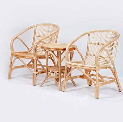 Dining Chairs Rattan, Ratan Furniture, Cafe Dining, Industrial Restaurant, Vintage Hotel, Cane Furniture, Bamboo Chair, Rattan Dining, Rattan Table