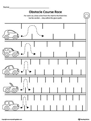 Line Tracing Worksheets, Line Tracing, Pre Writing Activities, Preschool Fine Motor, Preschool Writing, Motor Skills Activities, Skills Activities, Writing Worksheets, Pre Writing