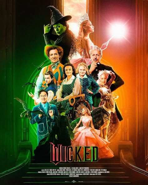 Wizard Wallpaper, Wicked Poster, Wicked Ariana Grande, Wicked Ariana, Wicked Wallpaper, For Good Wicked, Glinda Wicked, Oz The Great And Powerful, Elphaba And Glinda