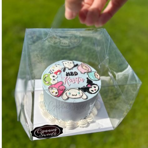 Kuromi Bento Cake, Sanrio Bento Cake, Hello Kitty Bento Cake, Hello Kitty And Friends Birthday Cake, Kuromi And My Melody Cake, Hello Kitty And Friends Birthday Party, Keroppi Cake, Hello Kitty And Friends Party, Sanrio Cake Birthday