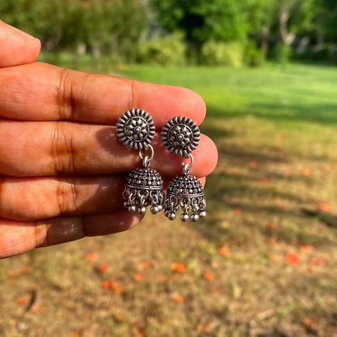 Prettiest jhumka are in stock now 🛒 So Order Yours via Dm 📩 & share your Lovely response with us 💗 . 🎀Premium quality 🚛Shipping pan india 🇮🇳 ⏰ Delivery within 7-10working days . (Jhumka, mini jhumka, gift for her, affordable jewellery, oxidised jewelleries, silver jewellery) . #jhumkaearrings #ethicjewelry #minifashionista #earringlover #smallbusinessbts #smallbizlove #shoppingonline #localforvocalindia #internationaljewellery #silverjewellery Did you check out our new post ??? Mini Jhumka, Oxidised Jewellery, Jhumka Earrings, Affordable Jewelry, New Post, Silver Jewellery, Gift For Her, Silver Jewelry, Premium Quality