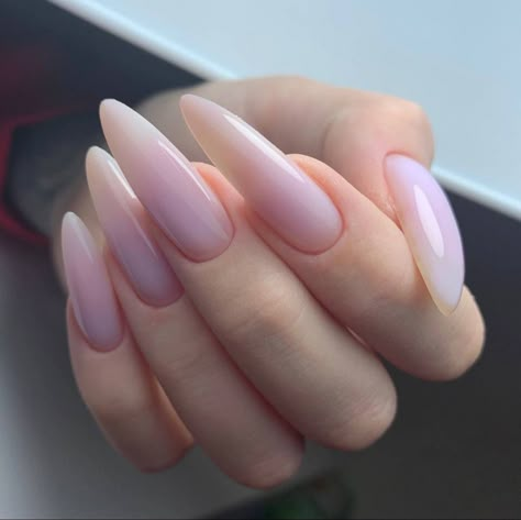 Plain Nails, Spring Acrylic Nails, Edgy Nails, Pointed Nails, Blush Nails, Soft Nails, Oval Nails, Classy Nails, Fire Nails