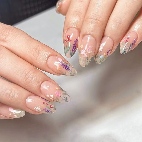 S Nails, Summer Acrylic Nails, March 16, Fire Nails, Floral Nails, Spring Garden, Nails Inspo, Trendy Nails, Nail Artist