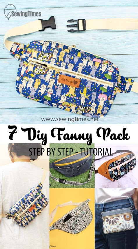 7 Stylish Fanny Pack Designs You Can Make Today! Hip Pack Pattern, Quilted Fanny Pack Pattern, Kids Fanny Pack Pattern Free, Fanny Pack Sewing Pattern Free, Fannypack Pattern, Bum Bag Pattern Free, Diy Fanny Pack Pattern Free, Fanny Pack Pattern Free, Fanny Pack Sewing Pattern