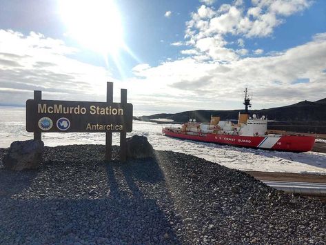 Mcmurdo Station, Navy Coast Guard, Research Station, Coast Guard Stations, Navy Diver, Polar Star, Good Mythical Morning, Deep Freeze, Fire Damage