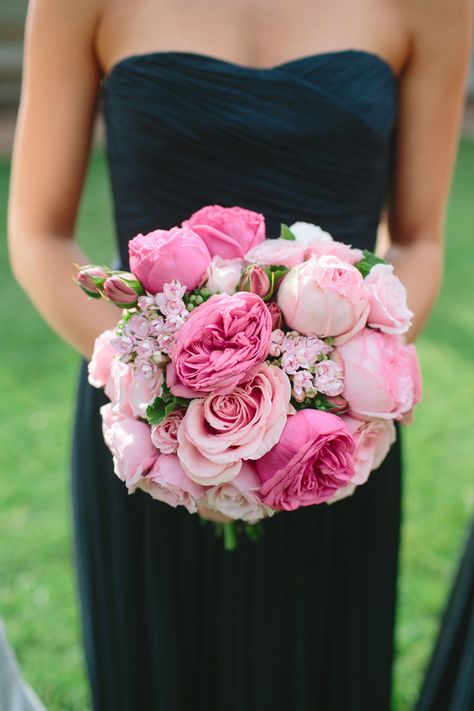 Photography By / http://troygrover.com,Wedding Coordination By / http://beforeidoevents.com Navy Bridesmaids, Wedding Ceremony Ideas, Bouquet Bride, Santa Fe Wedding, Pink Shades, Pink Bouquet, Beauty Dress, Bridal Flowers, Beautiful Bouquet