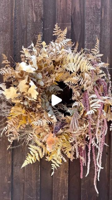 Ode To Autumn, Bracken Fern, Oak Acorn, Make A Wreath, To Autumn, Can Diy, Any Question, Oak Leaves, Amaranth