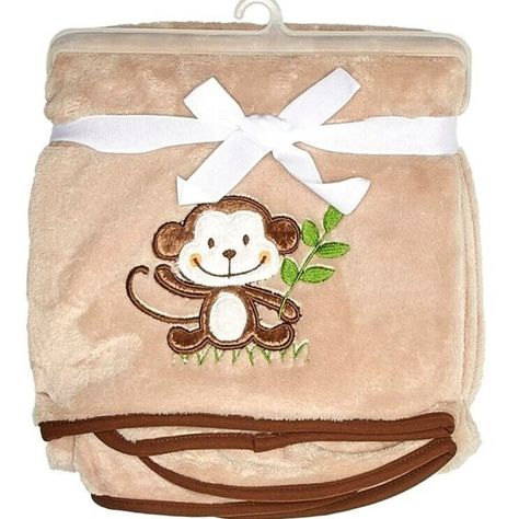 Baby Boy Cuddle Time Monkey Blanket Brown, 30 In X 40in. Condition Is New With Tags. Monkey Blanket, Horse Backpack, Tulle Headband, Stocking Stuffers For Girls, Pink Cowboy Hat, Cuddle Time, Monkey Baby, Plush Backpack, Hudson Baby