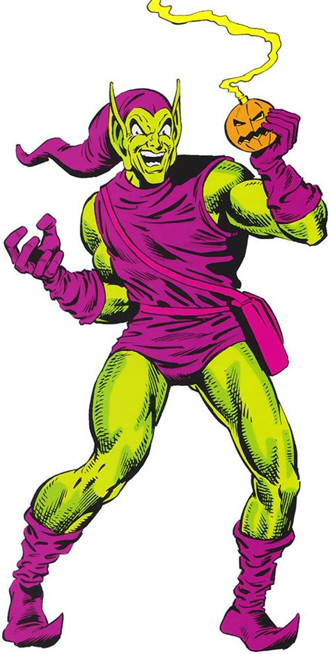 Green Goblin Spiderman, Goblin Character, Green Superhero, Norman Osborn, Spiderman Cartoon, Marvel Costumes, Marvel Villains, Green Goblin, Dc Comics Artwork