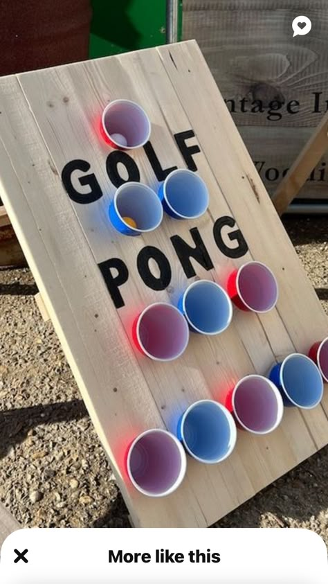 Farm Wedding Games, Grad Party Yard Games, Backyard Party Activities Adults, Yard Drinking Games, Golf Party Games Adults, Garden Party Games For Adults, Backyard Party Activities, Diy Outdoor Party Games, Wedding Outdoor Games