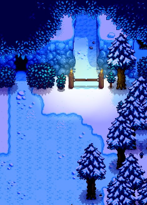 Stardew Valley Scenery, Nintendo Winter Wallpaper, Stardew Valley Winter Wallpaper, Stardew Valley Background, Stardew Valley Winter, Stardew Valley Wallpaper, Slime Dragon, Valley Scenery, Last Day Of Winter