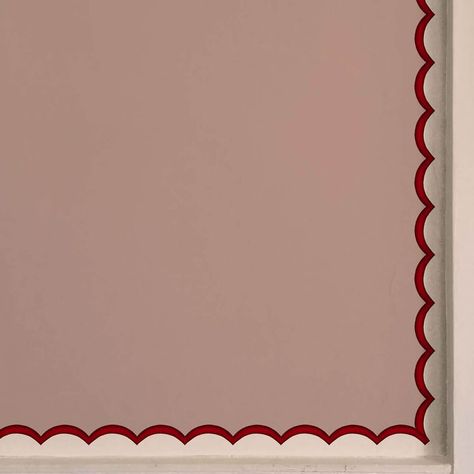 Scallops Red Wallpaper Border Border Wallpaper, Scalloped Wallpaper Border, Scalloped Embroidery Border, Scallop Embroidery Border, Pink Wallpaper Border, Wallpaper Border Kitchen, 6 Inch Wallpaper Border, Arrow Fabric, Back Wallpaper