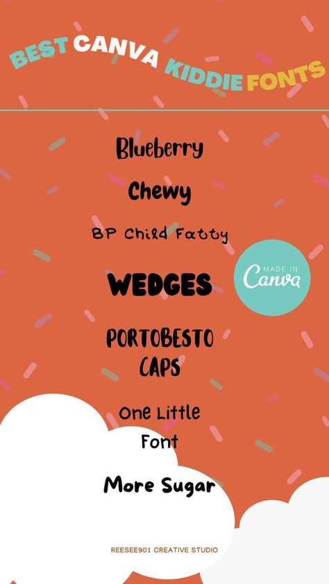 4 Best Canva Fonts for Kids  Looking for the best Canva fonts for kids? Here are 4 of our favorites, all perfect for creating fun and engaging designs. #Canva #Fonts #Design Thick Canva Fonts, Canva Doodle Font, Bubble Letter Fonts Canva, Playful Fonts Canva, Canva Product Design Ideas, Canva Fonts For Teachers, Canva Teacher Fonts, Canva Cute Fonts, Canva Fonts Keyword