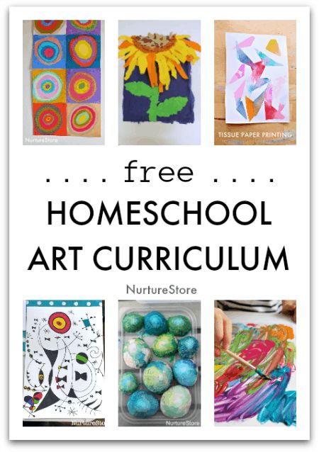 Free homeschool art curriculum with famous artists, art history lessons, world culture, easy art techniques and a weekly online art lesson. Art Curriculum Elementary, Homeschool Art Curriculum, Homeschool Art Projects, Art History Lessons, School Images, Diy Crafts For Adults, Art Lessons For Kids, Art And Crafts, Art Curriculum