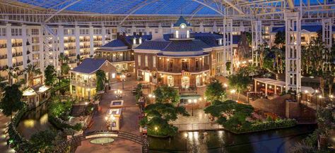 Nashville Hotel | Gaylord Opryland Resort & Convention Center   *We could eat at Opry Mills (Johnny Rockets), then take the shuttle over to the Opryland Hotel. It's incredible inside. There is a light show, a boat ride, and it is perfect for taking photos. :) Christmas In Nashville, Opryland Hotel, Nashville Hotels, Hotel Packages, Grand Ole Opry, Family Resorts, Romantic Places, Royal Design, Vacation Resorts