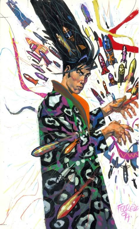 Shade The Changing Man, Duncan Fegredo, Mike Mignola, Swag Art, Wow Art, Listen To Music, Ap Art, A Wolf, Comic Illustration