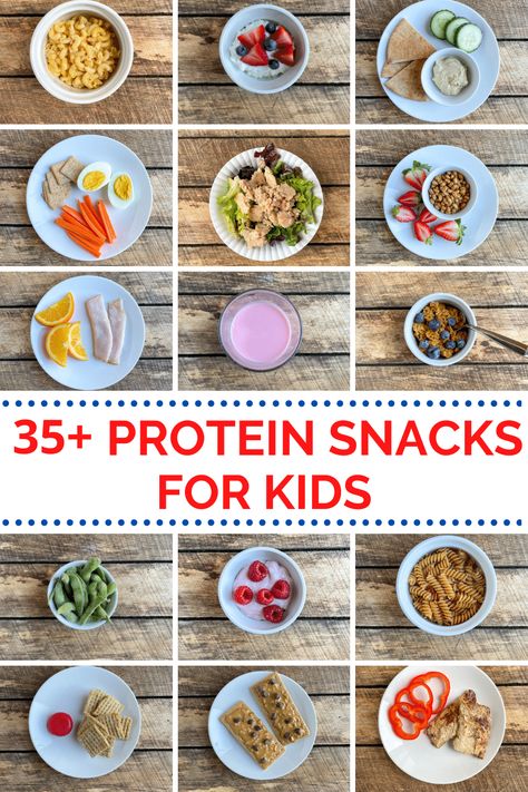 Get more than 35 easy and healthy ideas for protein snacks for kids. Protein Snacks For Kids, Easy Protein Snacks, Protein Deficiency, Protein Rich Snacks, Healthy Toddler Snacks, Healthy Protein Snacks, Protein Lunch, Snacks For Kids, Filling Snacks