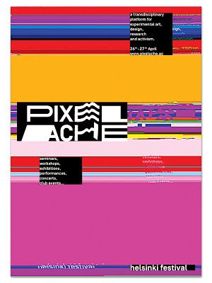 Type Posters, Glitch Art, Design Graphique, Graphic Design Typography, Graphic Design Posters, Visual Design, Helsinki, Graphic Poster, Editorial Design