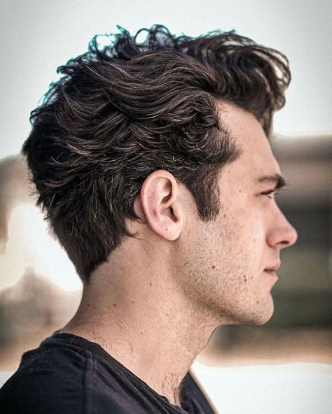 Men Haircut Ideas, Mens Medium Length Hairstyles, Mens Haircuts Medium, Older Mens Hairstyles, Men Haircut Curly Hair, Wavy Hairstyles Medium, Mens Hairstyles Medium, Thick Wavy Hair, Mens Hairstyles Thick Hair