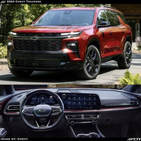 Chevy Traverse RS Chevy Traverse, Chevrolet Cars, Airplane Car, Chevrolet Captiva, Chevrolet Traverse, Chevrolet Equinox, My Dream Car, Dream Car, Custom Cars