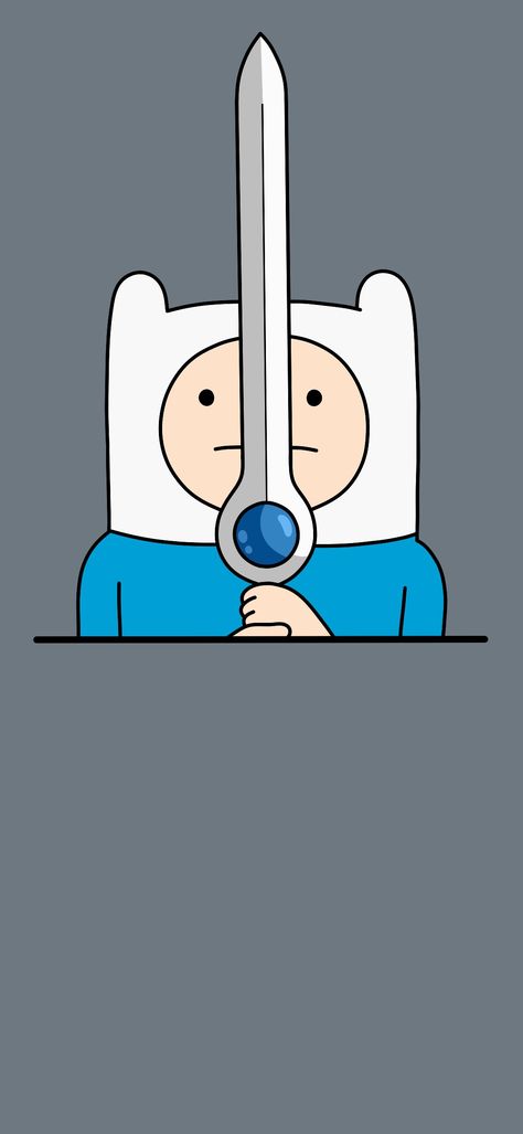 Finn the Human minimalist wallpaper grey background sword adventure time 19 5 9 Wallpaper, Finn The Human Wallpaper, Human Wallpaper, Finn The Human, A Wallpaper, Aspect Ratio, Snoopy, Wallpapers, Screen